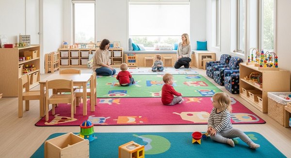 La crèche professionnelle : un environnement adapté au bien-être des enfants